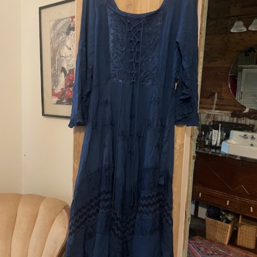 flowy boho  dress